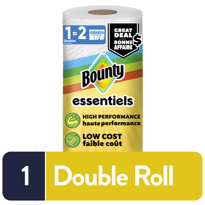 Bounty Essential Select-A-Size Paper Towels, 1 Count  DestGlow