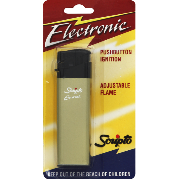 Scripto Lighter, Electronic  DestGlow
