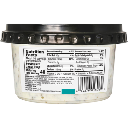 Fresh Cravings Tzatziki Dip &amp; Spread