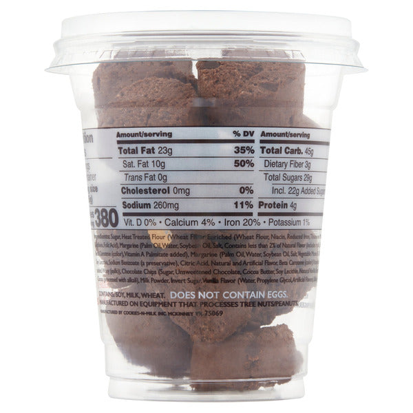 Cookies-n-milk Double Chocolate Edible Cookie Dough  DestGlow
