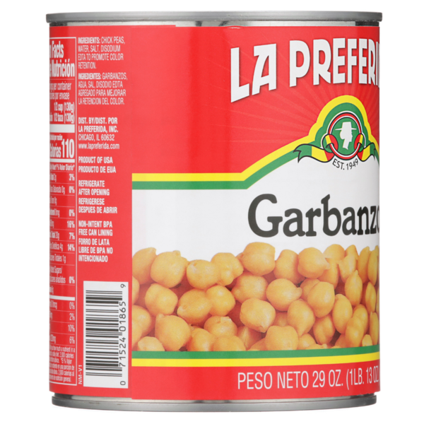 La Preferida Chick Peas (Garbanzos)  DestGlow