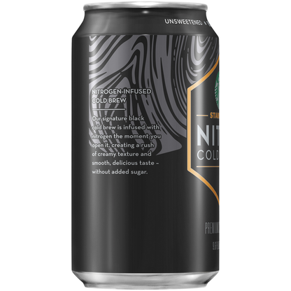 Starbucks Cold Brew, Nitro Black Unsweet