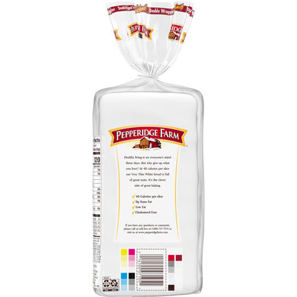 Pepperidge Farm Enriched White Thin Sliced Bread  DestGlow