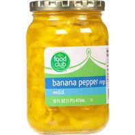 Food Club Banana Pepper Rings, Mild️  DestGlow