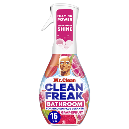 Mr. Clean Clean Freak Foaming Bathroom Surface Cleaner Multi-Surface Spray Starter Kit