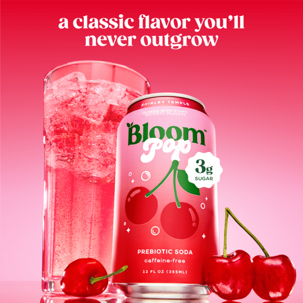 Bloom Pop Bloom Pop, Carbonated, Shirley Temple  DestGlow