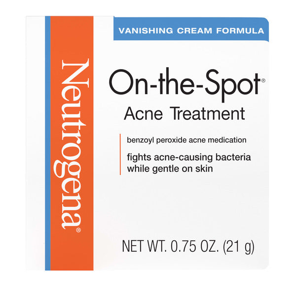 Neutrogena On-The-Spot Acne Treatment with Benzoyl Peroxide, 0.75 oz  DestGlow