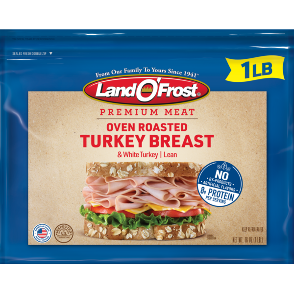 Land O’Frost Premium Oven Roasted Turkey Breast