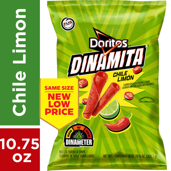 Doritos Dinamita Tortilla Chips Chile Limon  DestGlow
