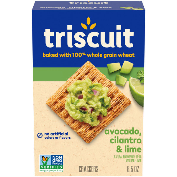 TRISCUIT Avocado, Cilantro &amp; Lime Whole Grain Wheat Crackers  DestGlow