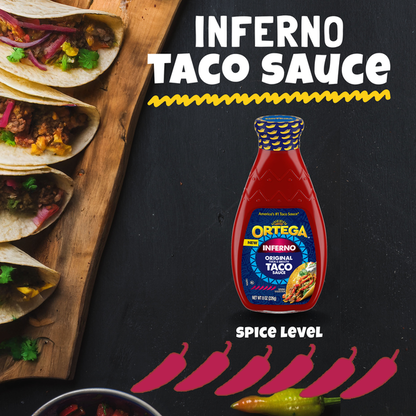Ortega Inferno Taco Sauce  DestGlow