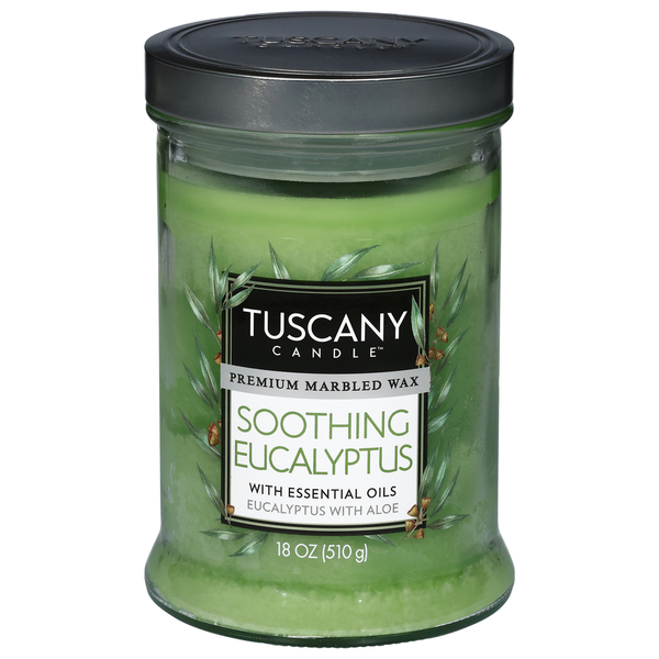 Tuscany Candle Soothing Eucalyptus Candle  DestGlow