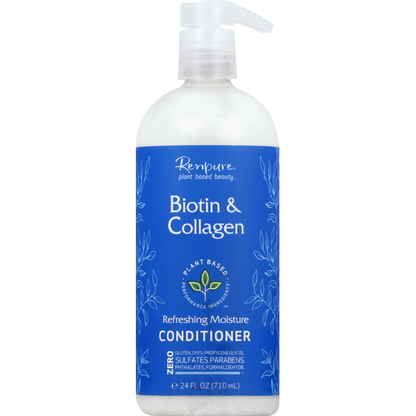 Renpure Conditioner, Biotin &amp; Collagen, Refreshing Moisture