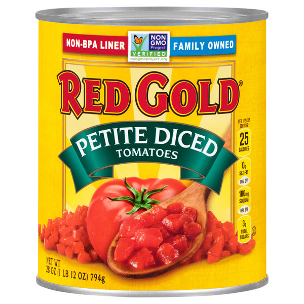 Red Gold Petite Diced Tomatoes  DestGlow