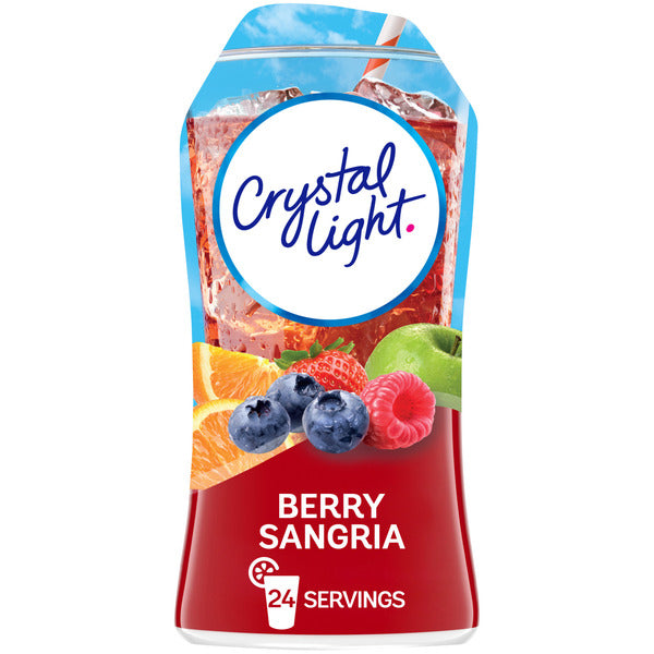 Crystal Light Berry Sangria Naturally Flavored Drink Mix  DestGlow