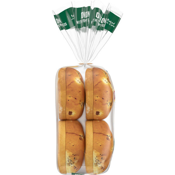 Pepperidge Farm Onion with Poppy Seeds Hamburger Buns  DestGlow