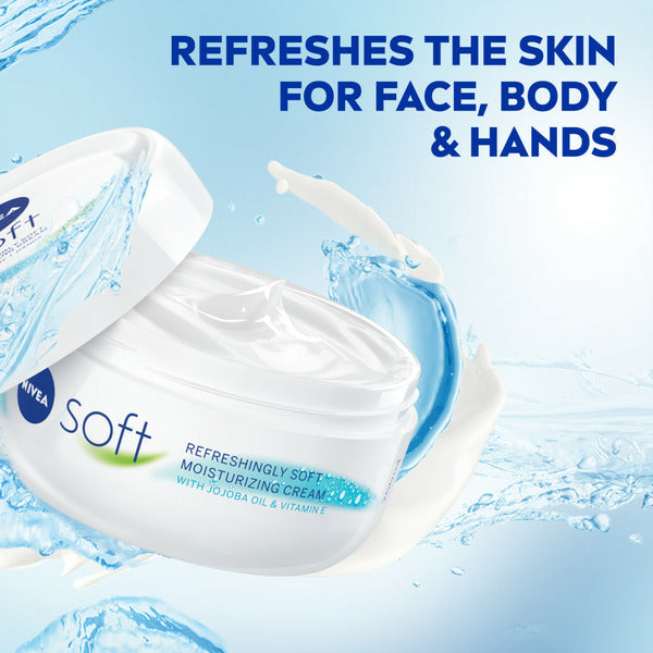 NIVEA Soft Moisturizing Creme Body  DestGlow