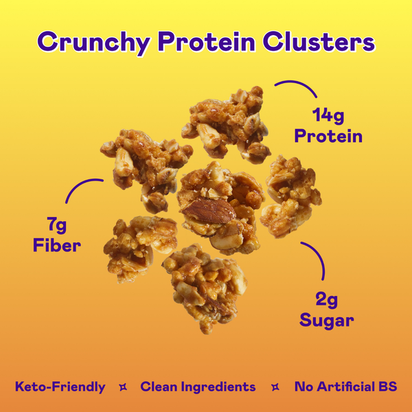 Magic Spoon Grain Free Peanut Butter Protein Granola  DestGlow