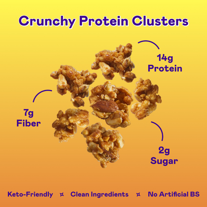 Magic Spoon Grain Free Peanut Butter Protein Granola  DestGlow