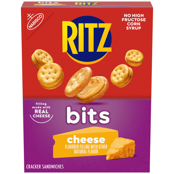 Ritz Bits Cheese Sandwich Crackers, Snacks For Kids And Adults, Lunch Snacks  DestGlow