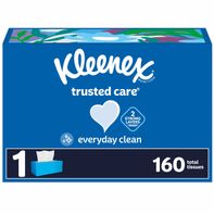 Kleenex Trusted Care Facial Tissues Flat Box 2 Ply️  DestGlow