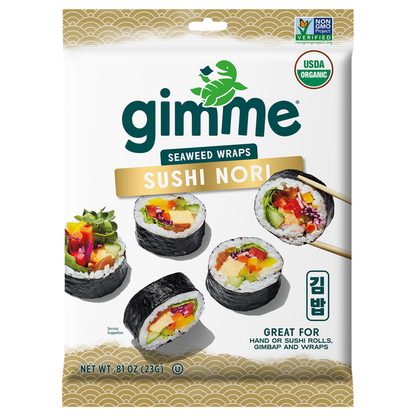 gimMe Seaweed Wraps Sushi Nori