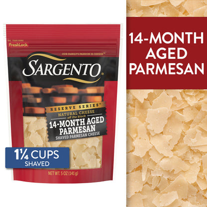 Sargento Reserve Series™ Natural 14-Month Aged Parmesan Shaved Cheese