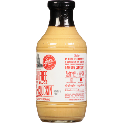 G Hughes Dipping Sauce, Sugar Free, Famous Cluckin&