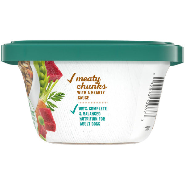 Purina Beneful High Protein Wet Dog Food With Gravy, Prepared Meals Savory Rice &amp; Lamb Stew  DestGlow