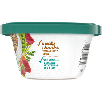 Purina Beneful High Protein Wet Dog Food With Gravy, Prepared Meals Savory Rice &amp; Lamb Stew  DestGlow