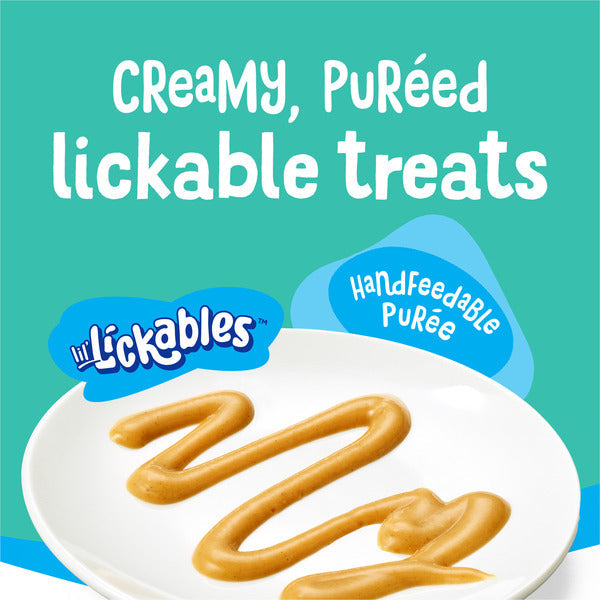 Purina Friskies Purina Friskies lil’ Lickables With Ocean Whitefish Lickable Cat Treats  DestGlow