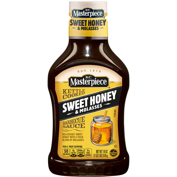 KC Masterpiece Sweet Honey and Molasses Barbecue Sauce  DestGlow