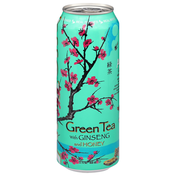 AriZona Green Tea with Ginseng and Honey  DestGlow