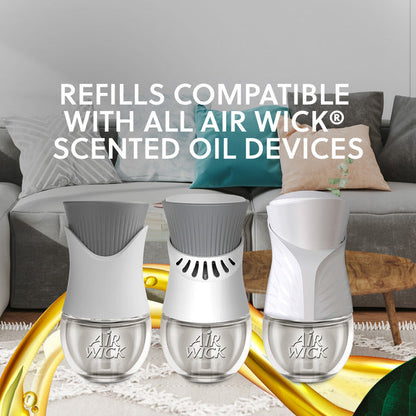 Air Wick® Plug in Scented Oil Refill, 2 ct, Fresh Waters, Air Freshener, Essential Oils