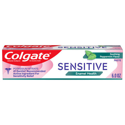 Colgate Sensitive Toothpaste for Enamel Repair with Whitening, Mint