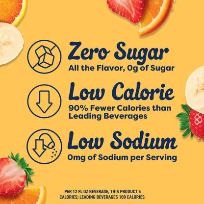 Crystal Light Strawberry Orange Banana Artificially Flavored Powdered Drink Mix