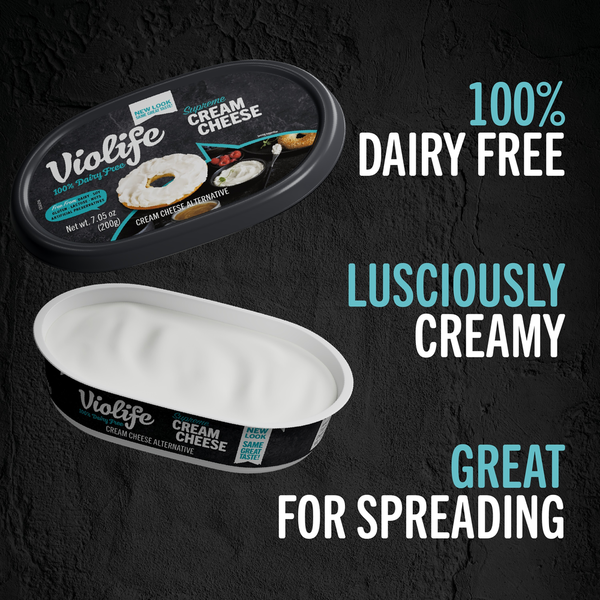 Violife Just like Cream Cheese Original, Dairy-Free Vegan  DestGlow