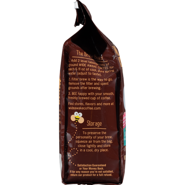 Wide Awake Light Roast Sea Salt Caramel 100% Arabica Ground Coffee  DestGlow