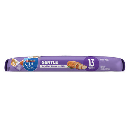 Purina Cat Chow Gentle Sensitive Stomach and Skin Dry Cat Food with Turkey  DestGlow