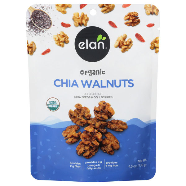 Elan Chia Walnuts, Organic  DestGlow