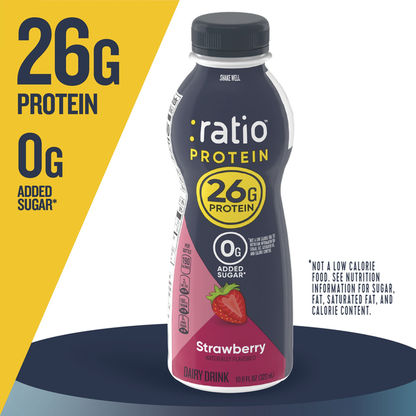 Ratio Protein Dairy Drink Strawberry  DestGlow