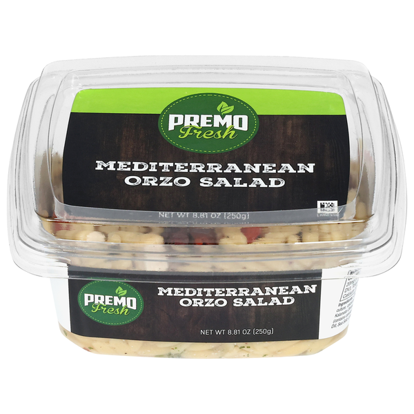Premo Fresh Mediterranean Orzo Salad  DestGlow