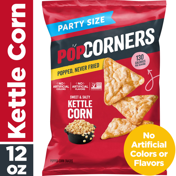 PopCorners Popped-Corn Snacks Sweet &amp; Salty Kettle Corn  DestGlow