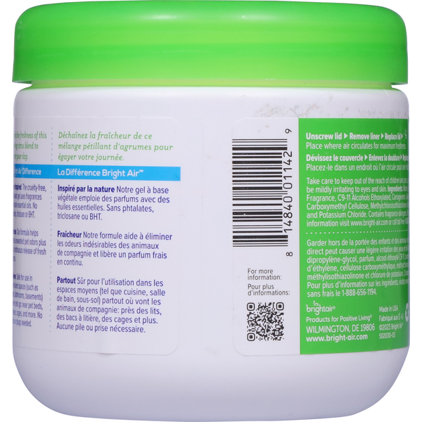 Bright Air Odor Eliminator, Super, Cool Citrus  DestGlow