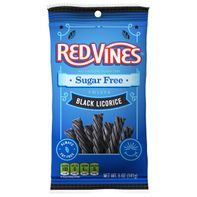 Red Vines Sugar Free Twists, Soft Black Licorice Candy  DestGlow