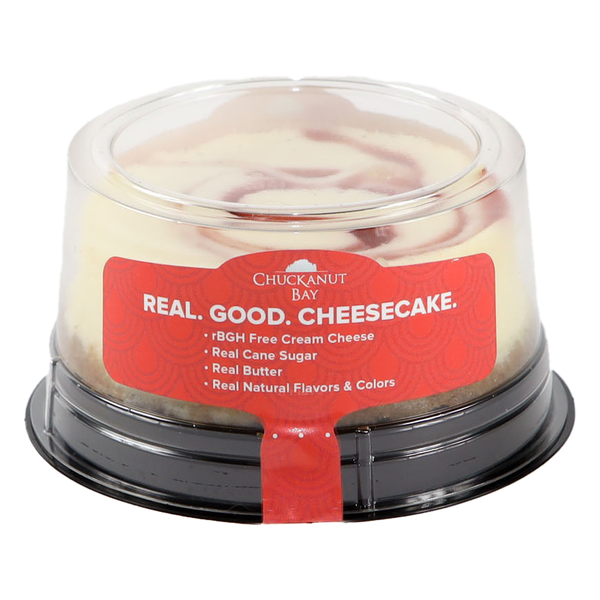 Chuckanut Bay Foods Strawberry Mini Cheesecake  DestGlow