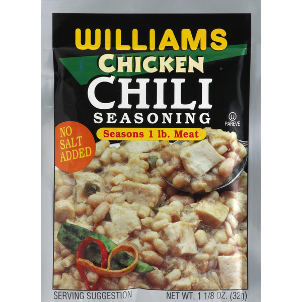 Williams Seasoning, Chicken Chili  DestGlow