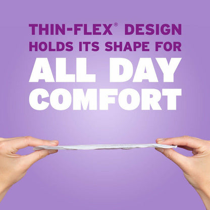 Poise Ultra Thin Incontinence Pads, Moderate Absorbency, Regular Length