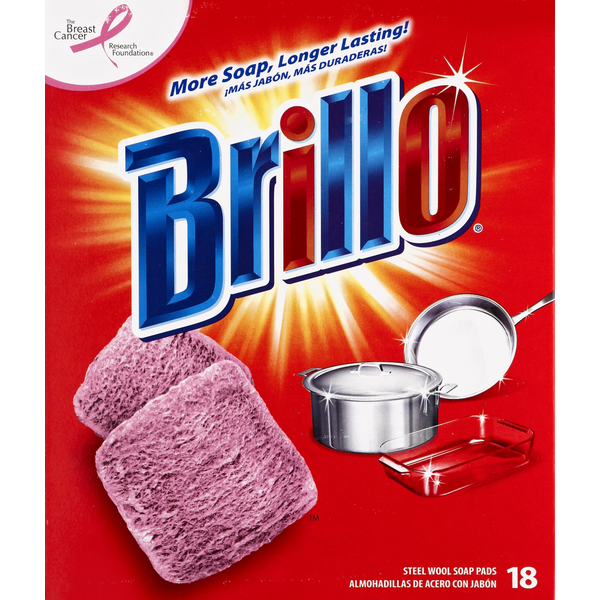 Brillo Soap Pads, Steel Wool  DestGlow