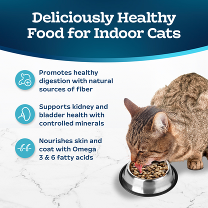 Blue Buffalo Tastefuls Adult Indoor Cat Salmon &amp; Brown Rice Recipe